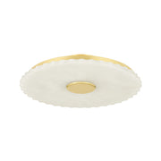 Hudson Valley - 9500-AGB - LED Flush Mount - Highland Falls - Aged Brass