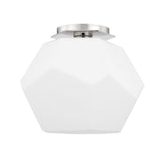 Hudson Valley - PI1894501-PN - One Light Flush Mount - Tring - Polished Nickel