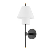 Hudson Valley - PI1899101-AGB/DB - One Light Wall Sconce - Glenmoore - Aged Brass