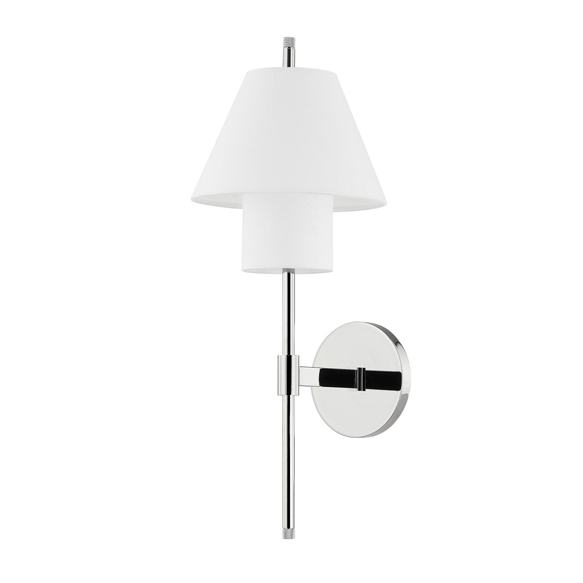 Hudson Valley - PI1899101-PN - One Light Wall Sconce - Glenmoore - Polished Nickel
