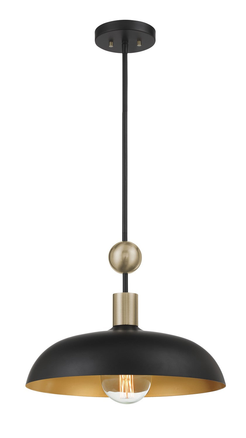 Minka-Lavery - 1995-862 - One Light Pendant - BILOXI - Coal