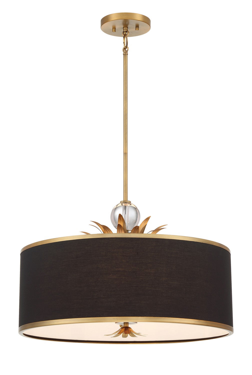 Minka-Lavery - 4584-672 - Four Light Pendant - Caprio - Brushed Brass
