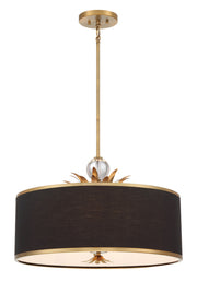Minka-Lavery - 4584-672 - Four Light Pendant - Caprio - Brushed Brass