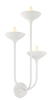 Minka-Lavery - 4713-892 - Three Light Wall Sconce - Ryton - Plaster White