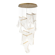 ET2 - E24877-133FG - LED Pendant - Rinkle - French Gold