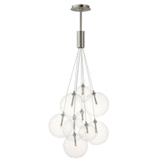 ET2 - E25087-18SN - LED Pendant - Burst - Satin Nickel