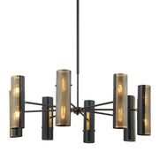 Troy Lighting - F5642-PBR/SBK - 16 Light Chandelier - Mikka - Patina Brass