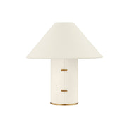Troy Lighting - PTL1315-PBR - One Light Table Lamp - Bond - Patina Brass
