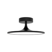 Alora - SF418012MB - LED Semi Flush Mount - Issa - Matte Black