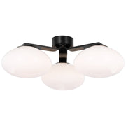 Visual Comfort Signature - CD 4015GM-WG - LED Flush Mount - Marisol - Gun Metal