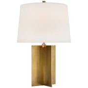 Visual Comfort Signature - PCD 3005HAB-L - LED Table Lamp - Costes - Hand-Rubbed Antique Brass
