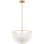 Visual Comfort Signature - PCD 5050HAB-FG - LED Pendant - Odeon - Hand-Rubbed Antique Brass