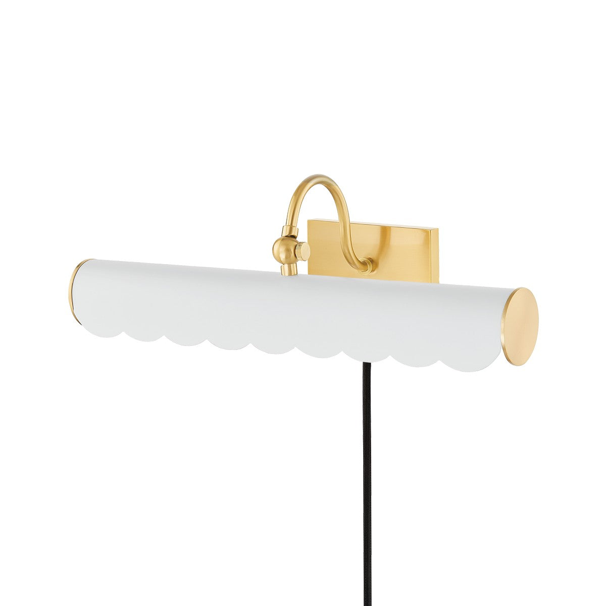 Mitzi - HL762102M-AGB/SWH - Two Light Picture Light - Fifi - Aged Brass