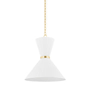 Hudson Valley - 5922-AGB - Two Light Pendant - Enid - Aged Brass