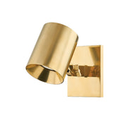 Hudson Valley - MDS1700-AGB - One Light Wall Sconce - Highgrove - Aged Brass