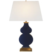 Visual Comfort Signature - AH 3063MB-L - One Light Table Lamp - Anita - Midnight Blue Porcelain