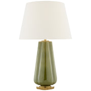 Visual Comfort Signature - AH 3127GRN-L - Two Light Table Lamp - Penelope - Green Porcelain