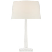 Visual Comfort Signature - CHA 8707WHT-L - One Light Table Lamp - Strie - Plaster White