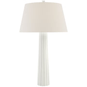 Visual Comfort Signature - CHA 8906WHT-L - One Light Table Lamp - Fluted Spire - Plaster White