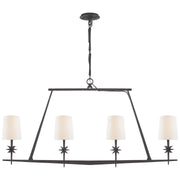 Visual Comfort Signature - S 5316BR-L - Four Light Chandelier - Etoile - Blackened Rust