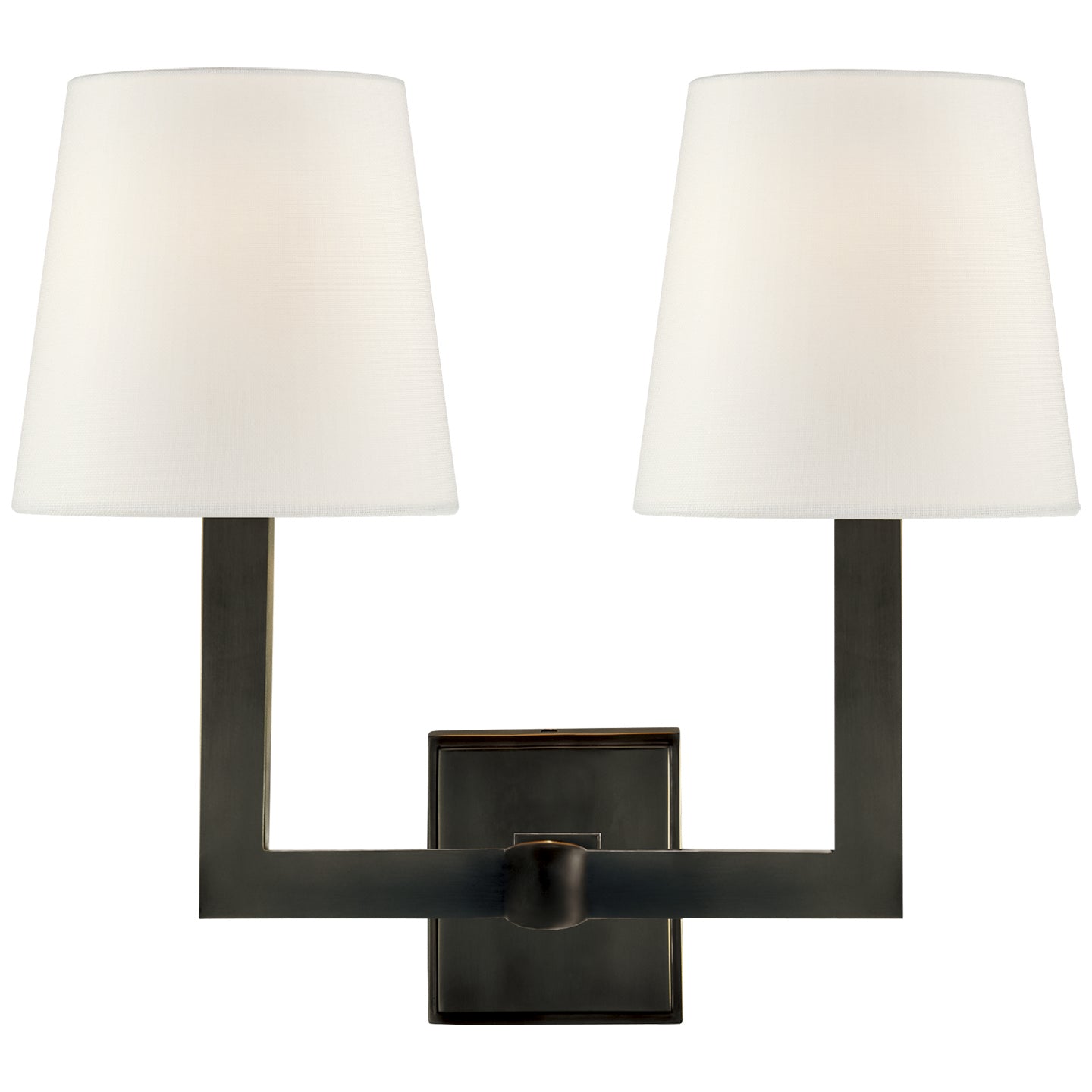 Visual Comfort Signature - SL 2820BZ-L - Two Light Wall Sconce - Square Tube - Bronze