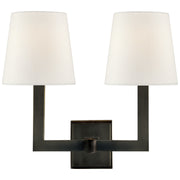 Visual Comfort Signature - SL 2820BZ-L - Two Light Wall Sconce - Square Tube - Bronze
