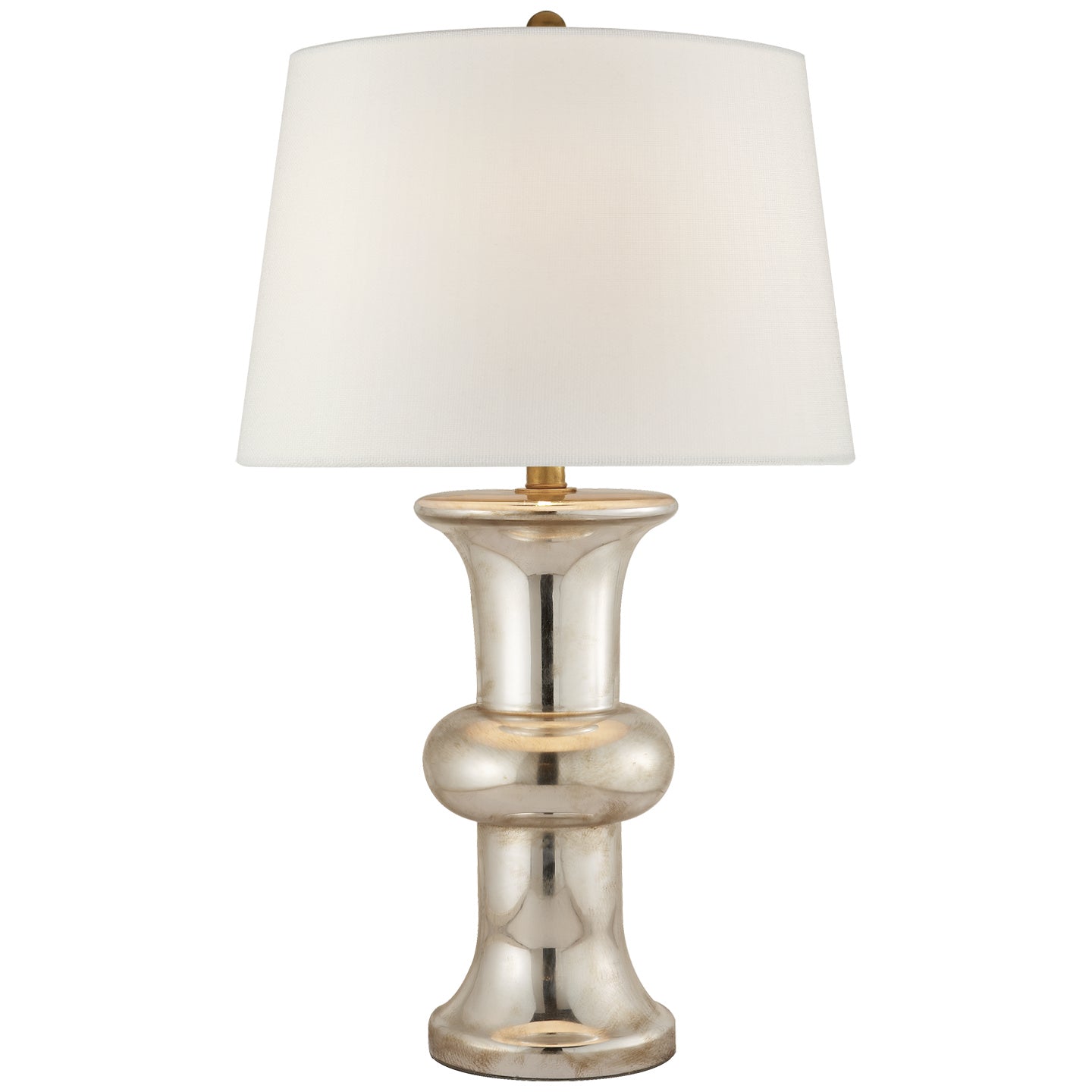 Visual Comfort Signature - SL 3845MG-L - One Light Table Lamp - Bull Nose - Mercury Glass