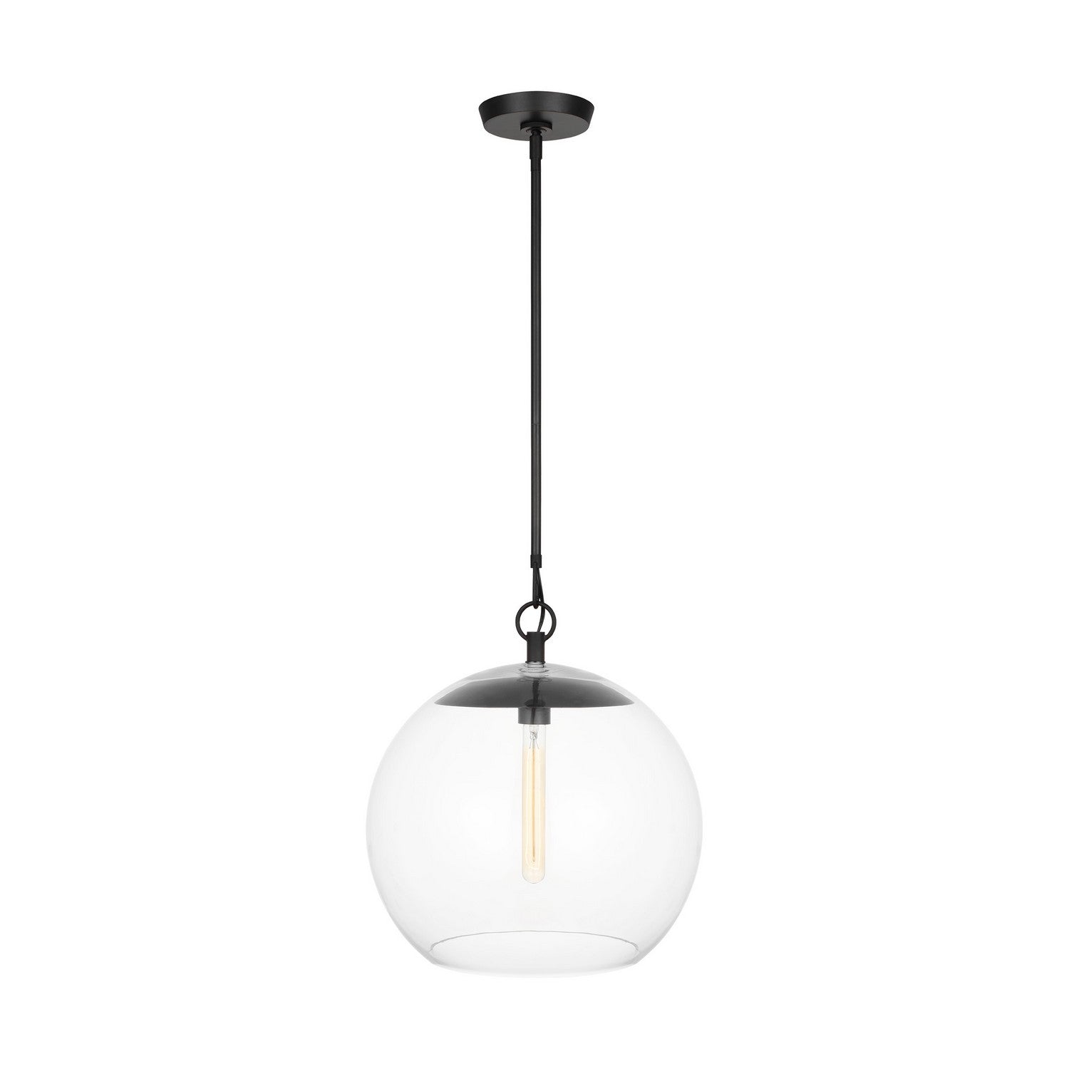 Visual Comfort Studio - CP1041AI - One Light Pendant - Atlantic - Aged Iron