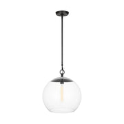 Visual Comfort Studio - CP1041AI - One Light Pendant - Atlantic - Aged Iron
