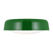 Visual Comfort Studio - KSF1102GRN - Two Light Flush Mount - Draper - Green