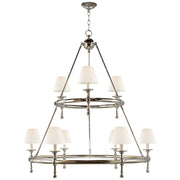 Visual Comfort Signature - SL 5813PN-L - Nine Light Chandelier - Classic - Polished Nickel