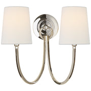 Visual Comfort Signature - TOB 2126PN-L - Two Light Wall Sconce - Reed - Polished Nickel
