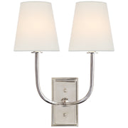 Visual Comfort Signature - TOB 2191PN-L - Two Light Wall Sconce - Hulton - Polished Nickel