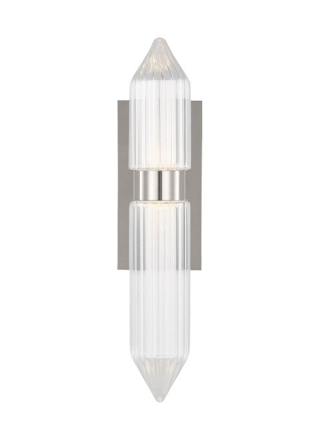 Visual Comfort Modern - 700WSLGSN18N-LED927-277 - LED Wall Sconce - Langston - Polished Nickel