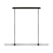 Visual Comfort Modern - AKLS28627PZ-277 - LED Linear Chandelier - Langston - Plated Dark Bronze