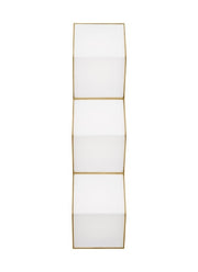 Visual Comfort Modern - CDWS11127WNB - LED Wall Sconce - Zig Zag - Natural Brass