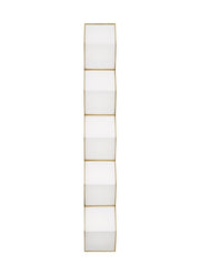 Visual Comfort Modern - CDWS11227WNB - LED Wall Sconce - Zig Zag - Natural Brass