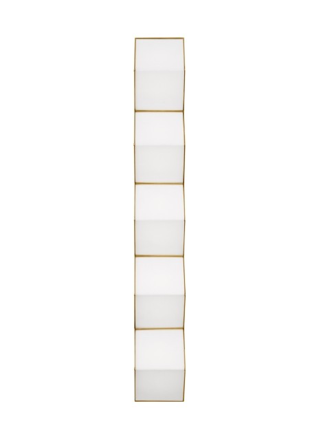 Visual Comfort Modern - CDWS11227WNB - LED Wall Sconce - Zig Zag - Natural Brass