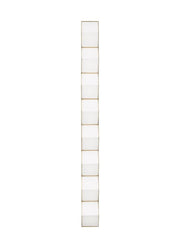 Visual Comfort Modern - CDWS11327WNB - LED Wall Sconce - Zig Zag - Natural Brass