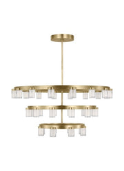 Visual Comfort Modern - KWCH19627NB - LED Chandelier - Esfera - Natural Brass