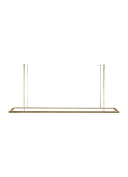 Visual Comfort Modern - MDLS18627NB - LED Linear Suspension - Stagger - Natural Brass