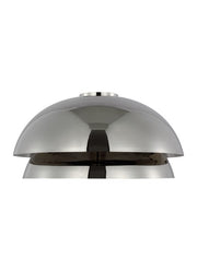 Visual Comfort Modern - SLFM13627N - LED Flush Mount - Shanti - Polished Nickel