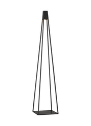 Visual Comfort Modern - SLOFL10927BK - LED Outdoor Floor Lamp - Apex - Black