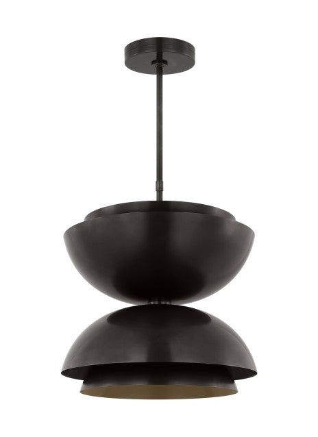 Visual Comfort Modern - SLPD13227BZ - LED Pendant - Shanti - Dark Bronze
