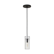 Visual Comfort Modern - SLPD277CB-L - LED Pendant - Horizon - Nightshade Black