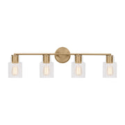 Visual Comfort Studio - DJV1004SB - Four Light Bath - Sayward - Satin Brass