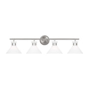 Visual Comfort Studio - DJV1014BS - Four Light Bath - Belcarra - Brushed Steel