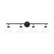 Visual Comfort Studio - DJV1014MBK - Four Light Bath - Belcarra - Midnight Black