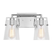 Visual Comfort Studio - DJV1032CH - Two Light Bath - Crofton - Chrome