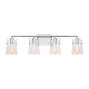 Visual Comfort Studio - DJV1034CH - Four Light Bath - Crofton - Chrome